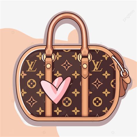 louis vuitton cartoon bag png|louis vuitton wallet png.